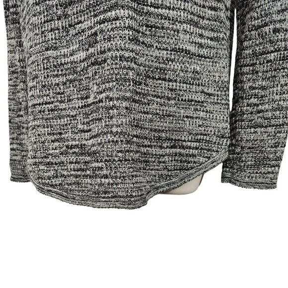 Eight Eight Eight Cowl Neck Knit Sweater Women Size S Black Long Sleeve NEW - Picture 3 of 6